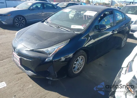 2016 Toyota Prius Two from USA, damaged, VIN JTDKBRFU3G3512863